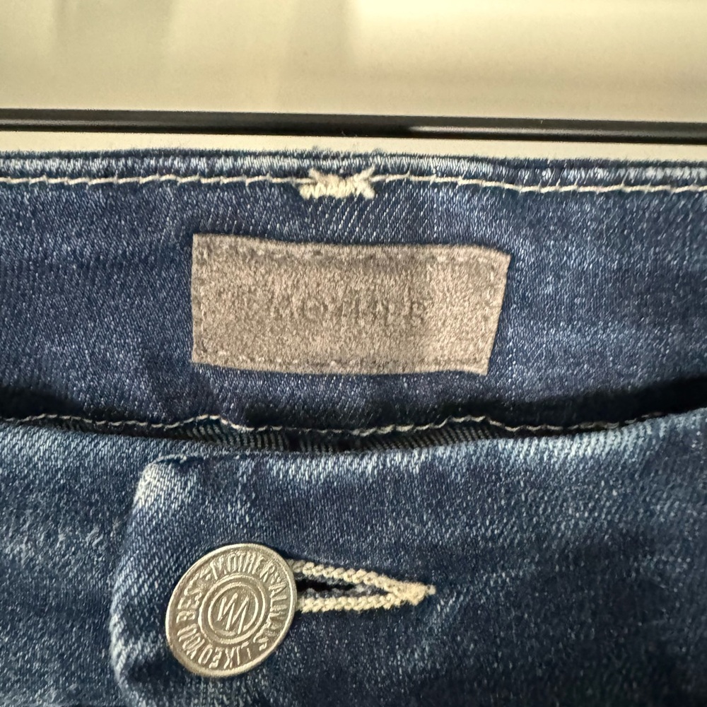 MOTHER Dark Blue Ankle Jeans - Picture 12 of 12